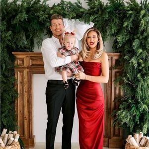 Red Tight Maxi Dress